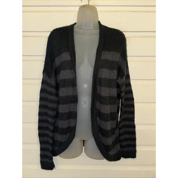Wooden Ships Wool/Mohair Blend Long Sleeve Cardigan Sweater Size M/L - Picture 1 of 8